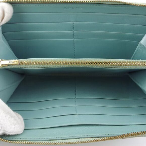 Celine wallet by color leather Authentic used - Picture 6 of 9